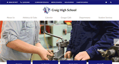 Desktop Screenshot of craighighschool.org